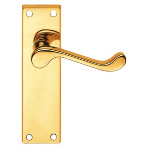 Lever on Back Plate Valens (Heavy) - Lever Privacy -110x4Omm