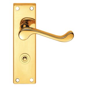 Lever on Back Plate Valens (Heavy) - Lever Bathroom -150x40mm