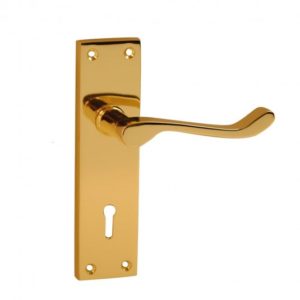 Lever on Back Plate Valens (Heavy) - Lever Bathroom -150x40mm