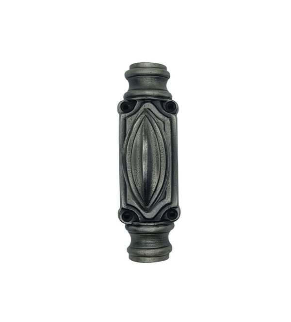 Victorian plain stepped espagnolette bolt/Cremone bolt upto 6 FT 4 "- antique pewter