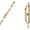 Elegant door espagnolette bolt / Cremone bolt upto 9 feet polished brass lacquered