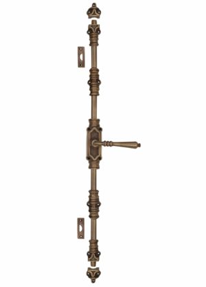 Victorian lever door Espagnolette Bolt/cremone Bolt upto 9 Feet antique brass unlacquered