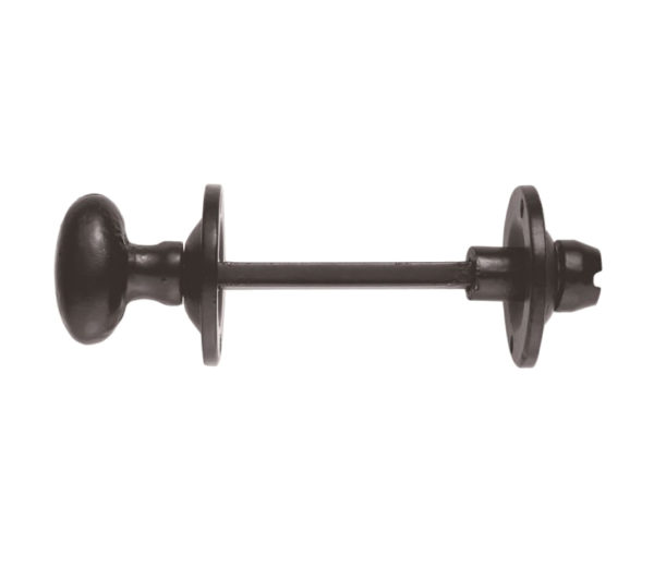 Oval Thumbturn & Release (5mm Spindle For Bathroom Lock), Black Antique