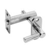 Security Bolt With Turn, Polished Chrome