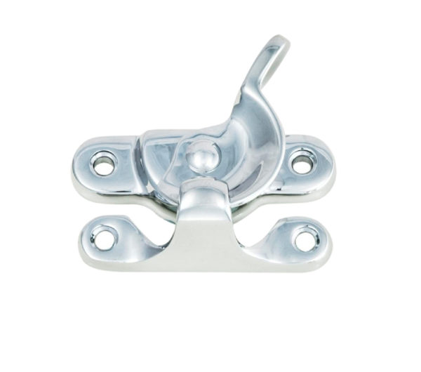 Fitch Pattern Sash Fastener (65mm x 22mm), Satin Chrome