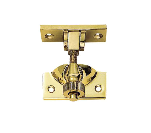 Brighton Pattern Sash Fastener, Polished Brass (sold in pairs)