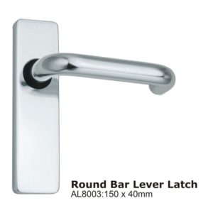 Round Bar Lever Latch -150 x 40mm
