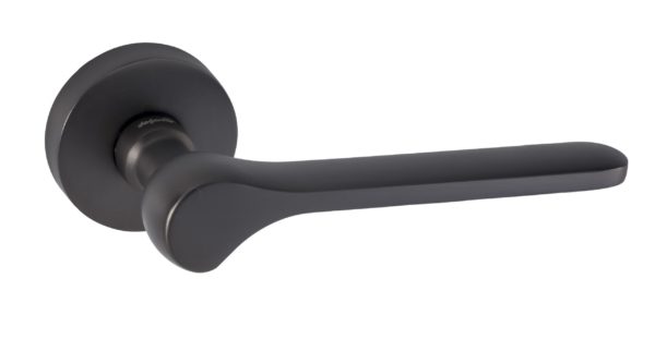 ANKA Door Handle Lever on round rose