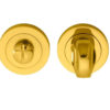 Manital Architectural Concealed Fix Turn & Release, Polished Brass