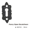 Fancy Open Escutcheon -50mm