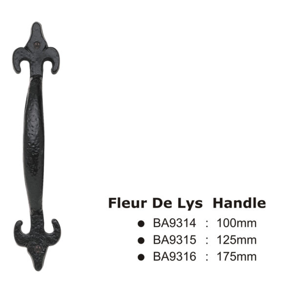 Fleur De Lys Handle -125mm