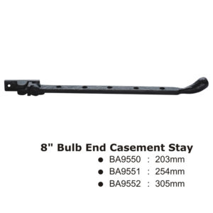 W' Bulb End Casement Stay -305mm