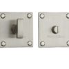 Heritage Brass Square 50mm x 50mm Turn & Release, Satin Nickel