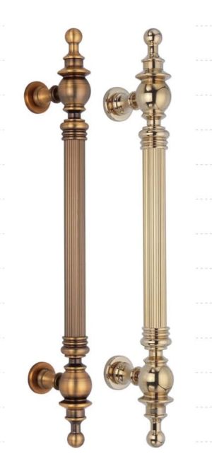 Cassia Pull Handle - Brass - 480mm ( Total Length )