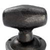 Ludlow Foundries Hammer Head Mortice Door Knobs (60mm Dia Rose), Beeswax (sold in pairs)