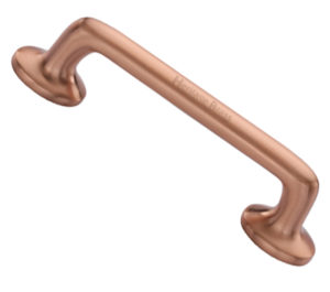 Heritage Brass Traditional Design Cabinet Pull Handle (96mm, 152mm OR 203mm C/C), Satin Rose Gold