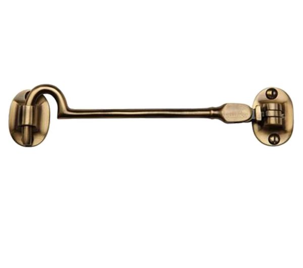 Heritage Brass Cabin Hook (4" OR 6"), Antique Brass