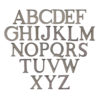 Heritage Brass A-Z Pin Fix Letters (51mm - 2"), Matt Bronze