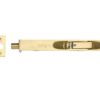 Heritage Brass Flush Fitting Lever Action Door Bolt (6", 8" OR 10"), Satin Brass