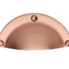 Heritage Brass Cabinet Drawer Pull Handle (86mm C/C), Satin Rose Gold