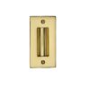 Heritage Brass Flush Pull Handle (102mm OR 152mm), Polished Brass