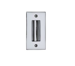 Heritage Brass Flush Pull Handle (102mm OR 152mm), Polished Chrome
