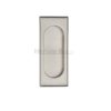 Heritage Brass Flush Pull Handle (105mm), Satin Nickel