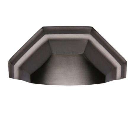 Heritage Brass Cabinet Drawer Pull Handle (89mm C/C), Matt Bronze