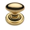 Heritage Brass Chelsea Mortice Door Knobs, Polished Brass (sold in pairs)