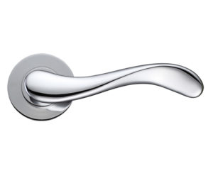 Zoo Hardware DA-T Imola Polished Chrome Door Handles - DAT030CP (sold in pairs)