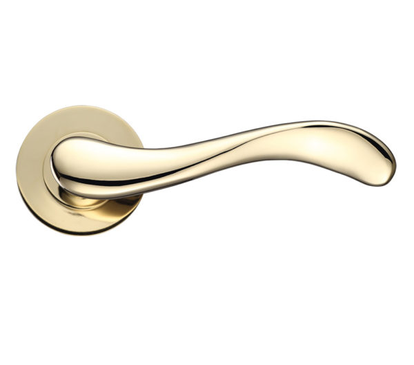 Zoo Hardware DA-T Imola PVD Brass Door Handles (sold in pairs)