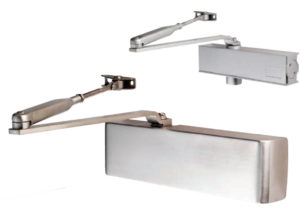 Eurospec Enduro Overhead Door Closer With Backcheck Delay, Template Variable Power Size 2-4, Various Finishes