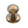 Fingertip Delamain Plain Cupboard Knob (26mm, 31mm OR 37.5mm), Florentine Bronze