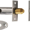 Eurospec Security (Hex/Rack) Door Bolts 61mm, Polished Chrome, Satin Chrome, Polished Brass and Black