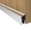 Eurospec Intumescent Top 37dB (Mortice) Drop Down Seal (Various Lengths), Satin Anodised Aluminium