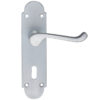 Zoo Hardware Fulton & Bray Oxford Door Handles On Backplate