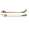 Zoo Hardware Fulton & Bray Bulb End Casement Stay (8", 10" OR 12"), Polished Brass