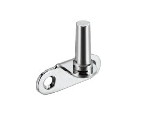 Zoo Hardware Fulton & Bray Flush Fitting Pins For Casement Stays, Polished Chrome - (Pack Of 2)