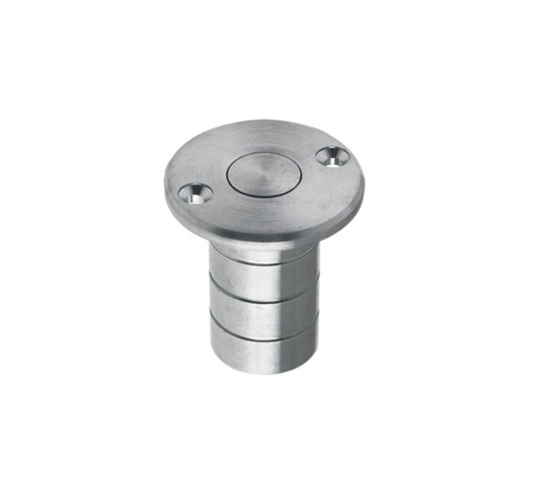 Zoo Hardware Fulton & Bray Dust Excluding Socket For Flush Bolts (Wood), Satin Chrome