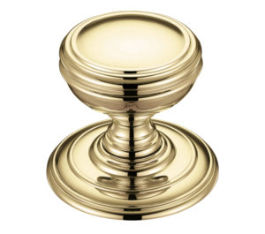 Zoo Hardware Fulton & Bray Concealed Fix Mortice Door Knobs, Polished Brass - (sold in pairs)