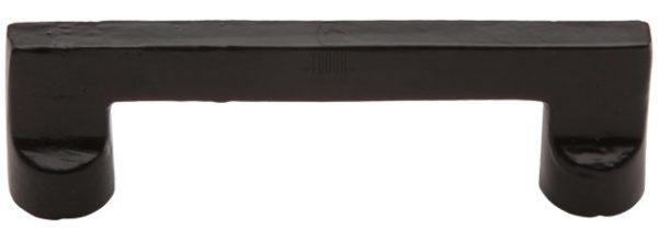 M Marcus Contemporary Cabinet Pull Handle (96mm, 128mm, 160mm OR 192mm), Smooth Black Iron