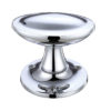 Zoo Hardware Fulton & Bray Oval Stepped Mortice Door Knobs, Polished Chrome (sold in pairs)