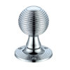 Zoo Hardware Fulton & Bray Queen Anne Mortice Door Knobs, Polished Chrome (sold in pairs)