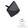 M Marcus Door Stud (19mm OR 40mm), Smooth Black Iron