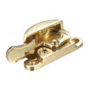 Zoo Hardware Fulton & Bray Narrow Style Locking Fitch Fastener, Polished Brass -
