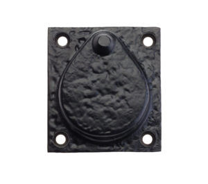 Zoo Hardware Foxcote Foundries Rim Cylinder Cover, Black Antique