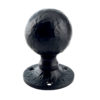 Zoo Hardware Foxcote Foundries Ball Mortice Knob, Black Antique (sold in pairs)