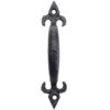 Zoo Hardware Foxcote Foundries Fleur De Lys Pull Handle (127mm OR 152mm), Black Antique