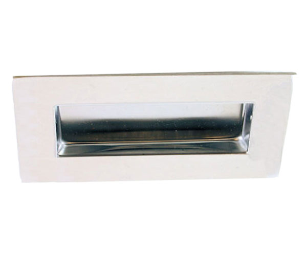 Eurospec Steelworx Radius Flush Pull (120mm x 41mm),Polished Stainless Steel