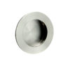Eurospec Steelworx Circular Flush Pull (50mm OR 80mm Diameter), Satin Stainless Steel